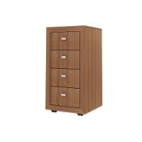 Gaveteiro Para Escritório Home Office Me4133 Mdp Amendoa - 1