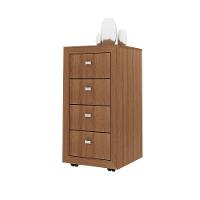 Gaveteiro Para Escritório Home Office Me4133 Mdp Amendoa - 3