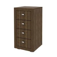 Gaveteiro Para Escritório Home Office Me4133 Mdp Nogal - 1