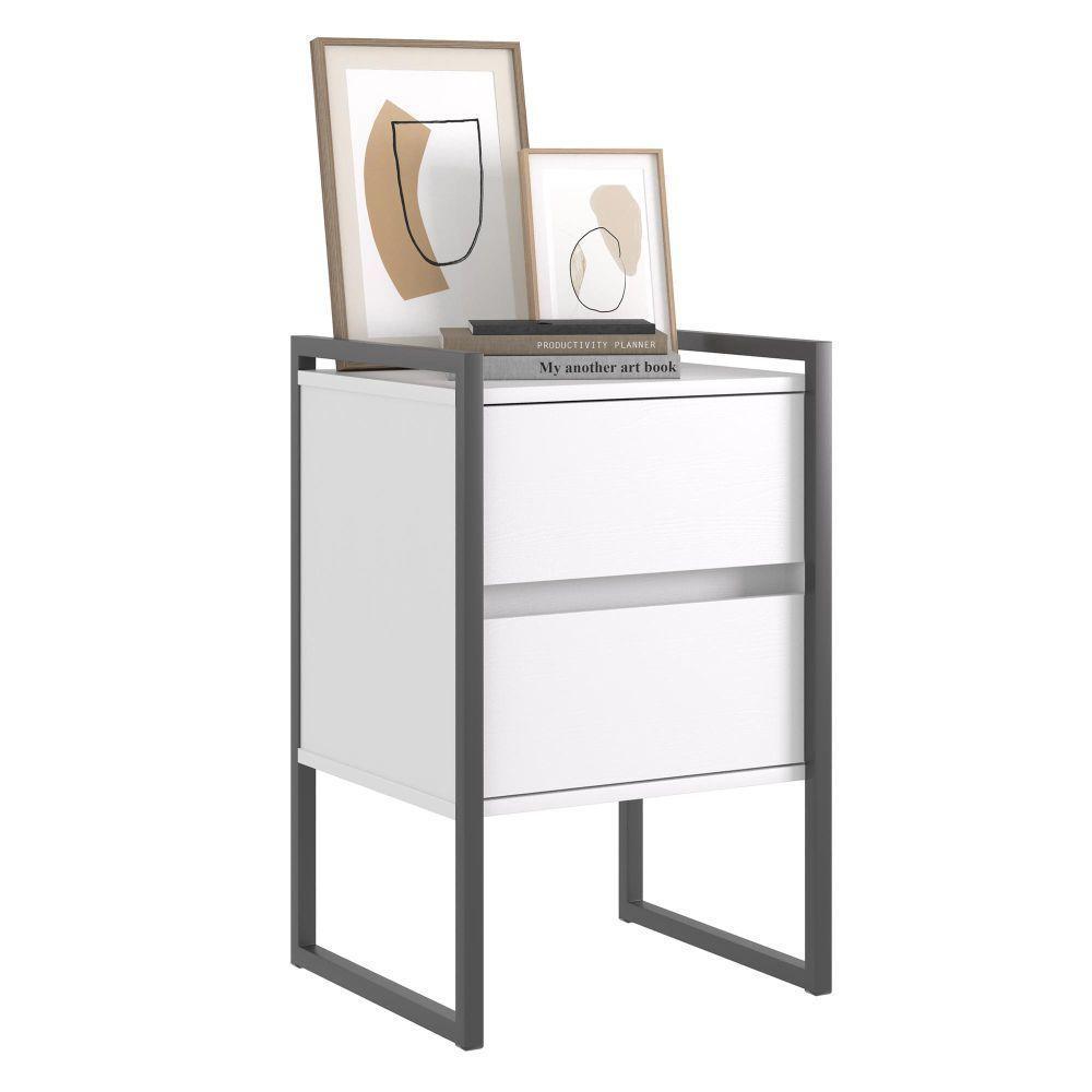 Gaveteiro Industrial 2 Gaveta Keys Branco - 4