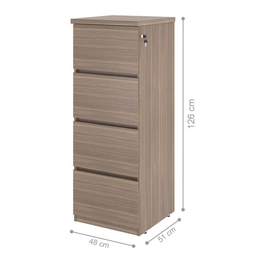 Arquivo Com 4 Gavetas Jessica Affara - 2