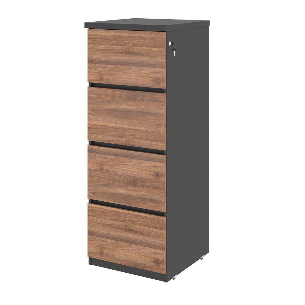 Arquivo Com 4 Gavetas Jessica Noce Preto - 1