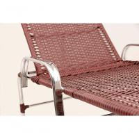 2 Espreguiçadeiras Esteira e 1 Mesa de Centro Garden Vinho Dark - 7