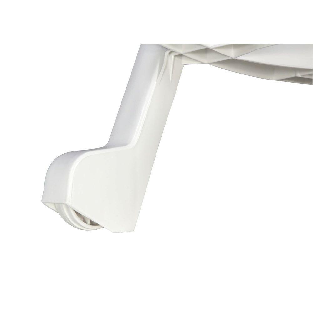 Espreguiçadeira Tramontina Leblon Basic Em Polipropileno Branco Tramontina - 2