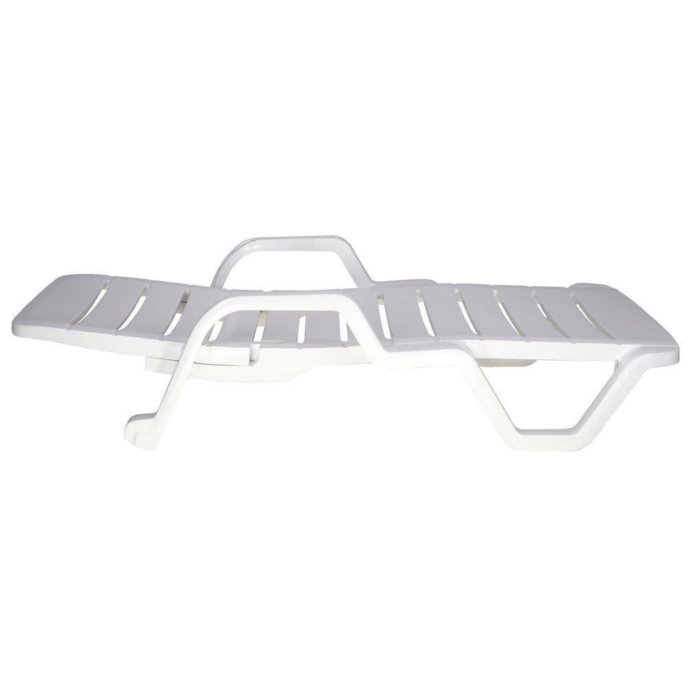 Espreguiçadeira Tramontina Leblon Basic Em Polipropileno Branco Tramontina - 5