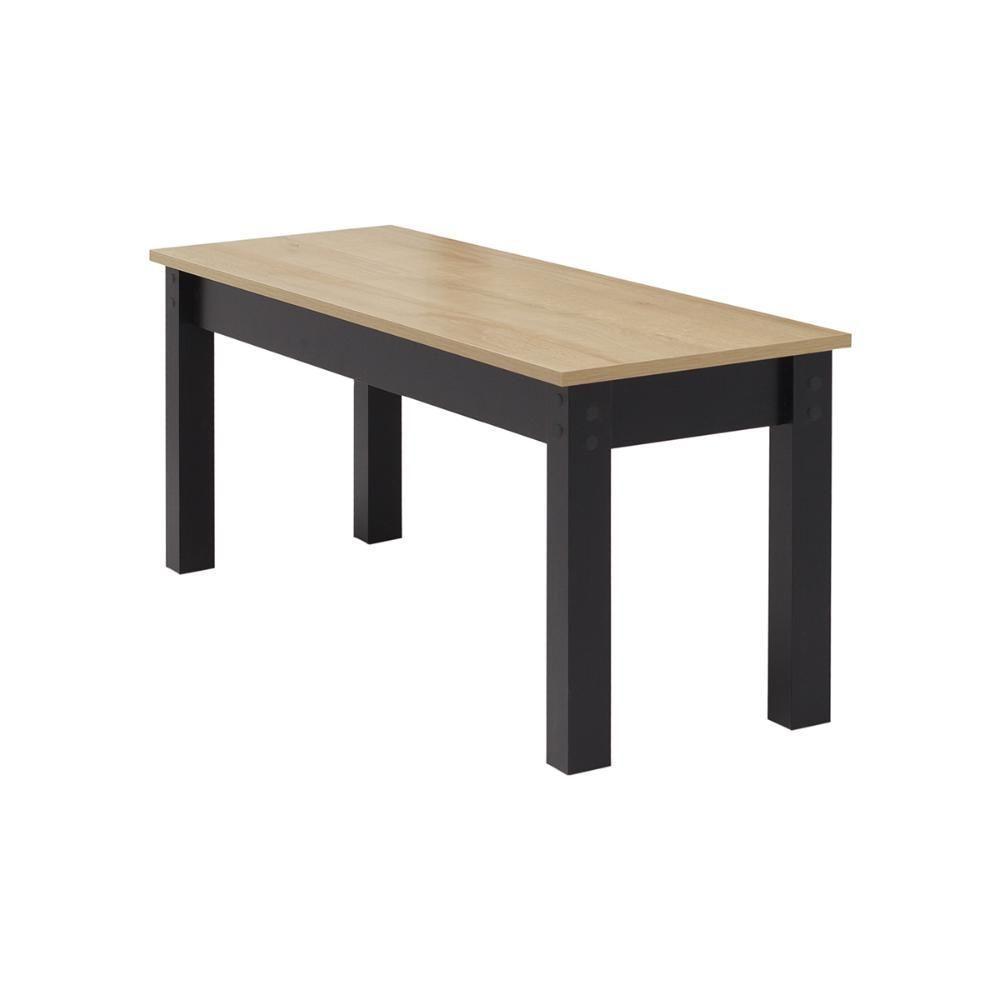 Mesa De Jantar Ditália 2bancos Ja-220+ja-225 Cor:preto Preto - 10