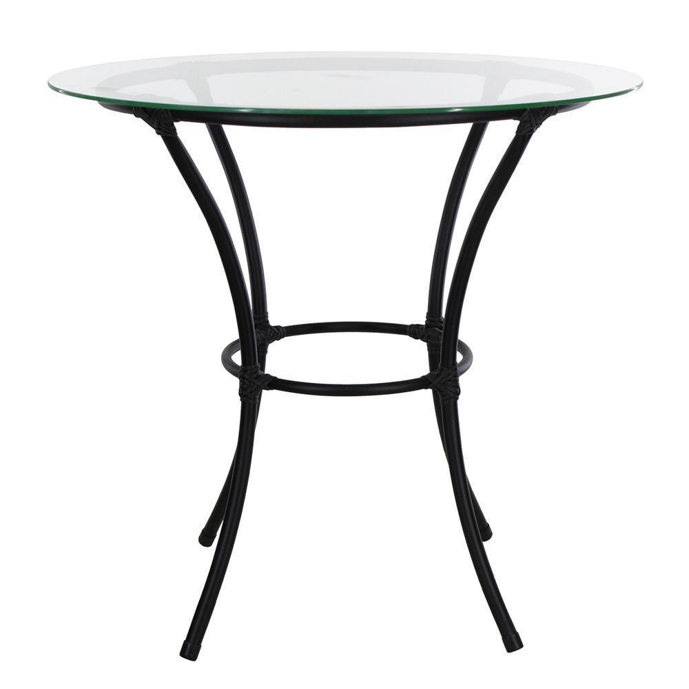 Conjunto De Mesa Com Tampo 4 Cadeiras Happy Hour Empilhável Preta - 3