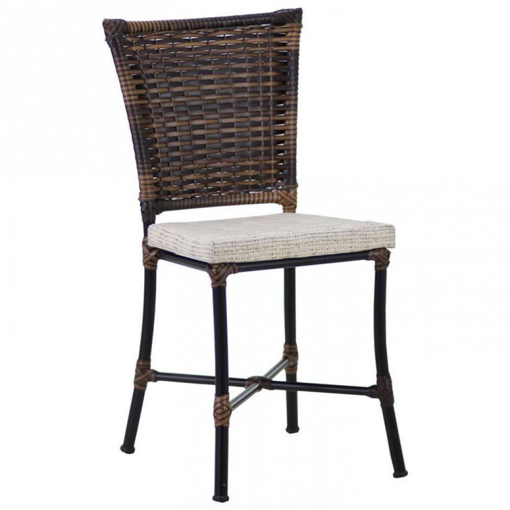 Conjunto 6 Cadeiras Angra E Mesa De Jantar Haiti Em Alumínio Com Pintura Eletroestática Preto - 5