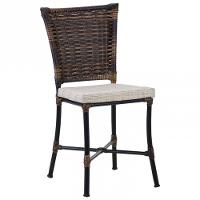 Conjunto 6 Cadeiras Angra E Mesa De Jantar Haiti Em Alumínio Com Pintura Eletroestática Preto - 5