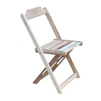 Kit 7 Conjuntos De Mesa Dobravel Com 4 Cadeiras De Madeira 120X70 Para Restaurante E Bar - Sem Pintu