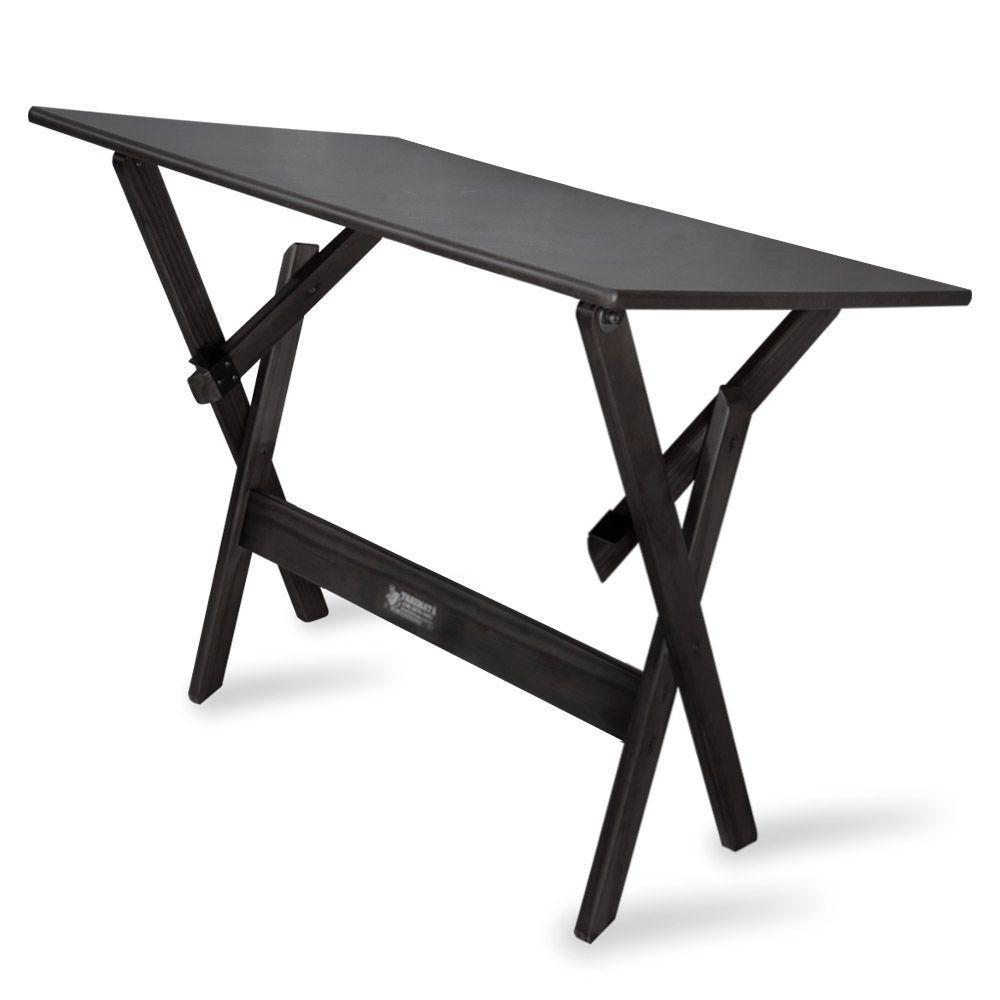 Kit De 20 Conjuntos De Mesa Dobrável 70x110 Com 4 Cadeiras Preto - 1
