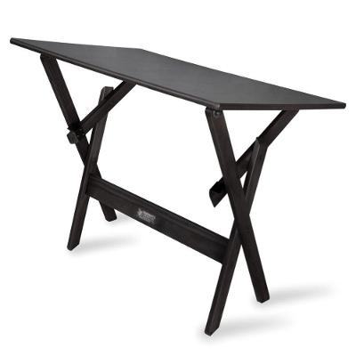 Kit De 20 Conjuntos De Mesa Dobrável 70x110 Com 4 Cadeiras Preto