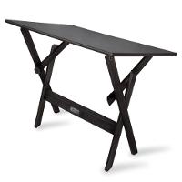 Kit De 20 Conjuntos De Mesa Dobrável 70x110 Com 4 Cadeiras Preto - 1