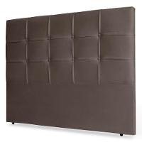 Cabeceira Estofada Box Casal King Size 195cm Marrom - 1
