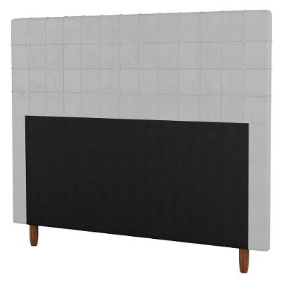Cabeceira Cama Box Casal Queen 160cm Sintético Branco