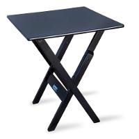 Kit 4 Conjunto Com Jogo De Mesa 70x70 Com 4 Cadeiras Dobráveis Preto Cor: Preto - 5