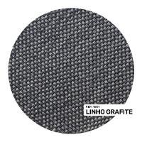 Cabeceira Estofada Box Casal Cristal 140cm Linho Grafite - 2