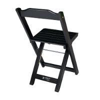 Jogo De Mesa 60x60 Com 4 Cadeiras Decor Preto Cor: Preto