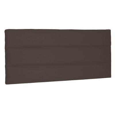 Cabeceira Painel Estofada Box Casal King 195cm Suede Café