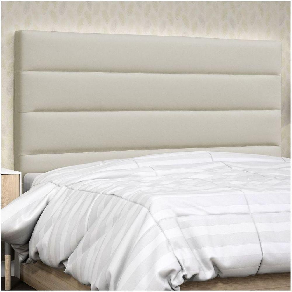 Cabeceira Quarto Solteiro Greta 90Cm Corano Bege - D'Monegatto - 6