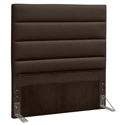 Cabeceira Quarto Solteiro Greta 90Cm Corano Marrom - D'Monegatto