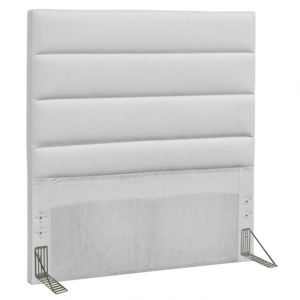 Cabeceira Quarto Solteiro Greta 90Cm Corano Branco - D'Monegatto - 1
