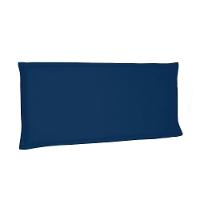 Cabeceira Painel Garden Casal 140cm Suede Azul Marinho - 1