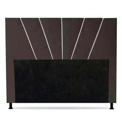 Cabeceira Cama Box Casal Queen Size Dallas 160cm Marrom