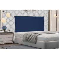 Cabeceira Painel Garden Casal 140cm Suede Azul Marinho - 4