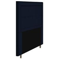 Cabeceira Box KingSize 195cm Com Tachas E Frame Azul Marinho - 5