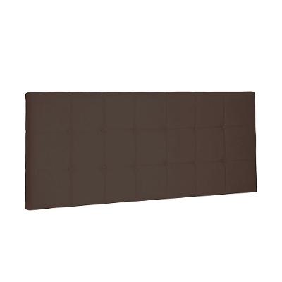 Cabeceira Painel Verona Casal 140cm Suede Café