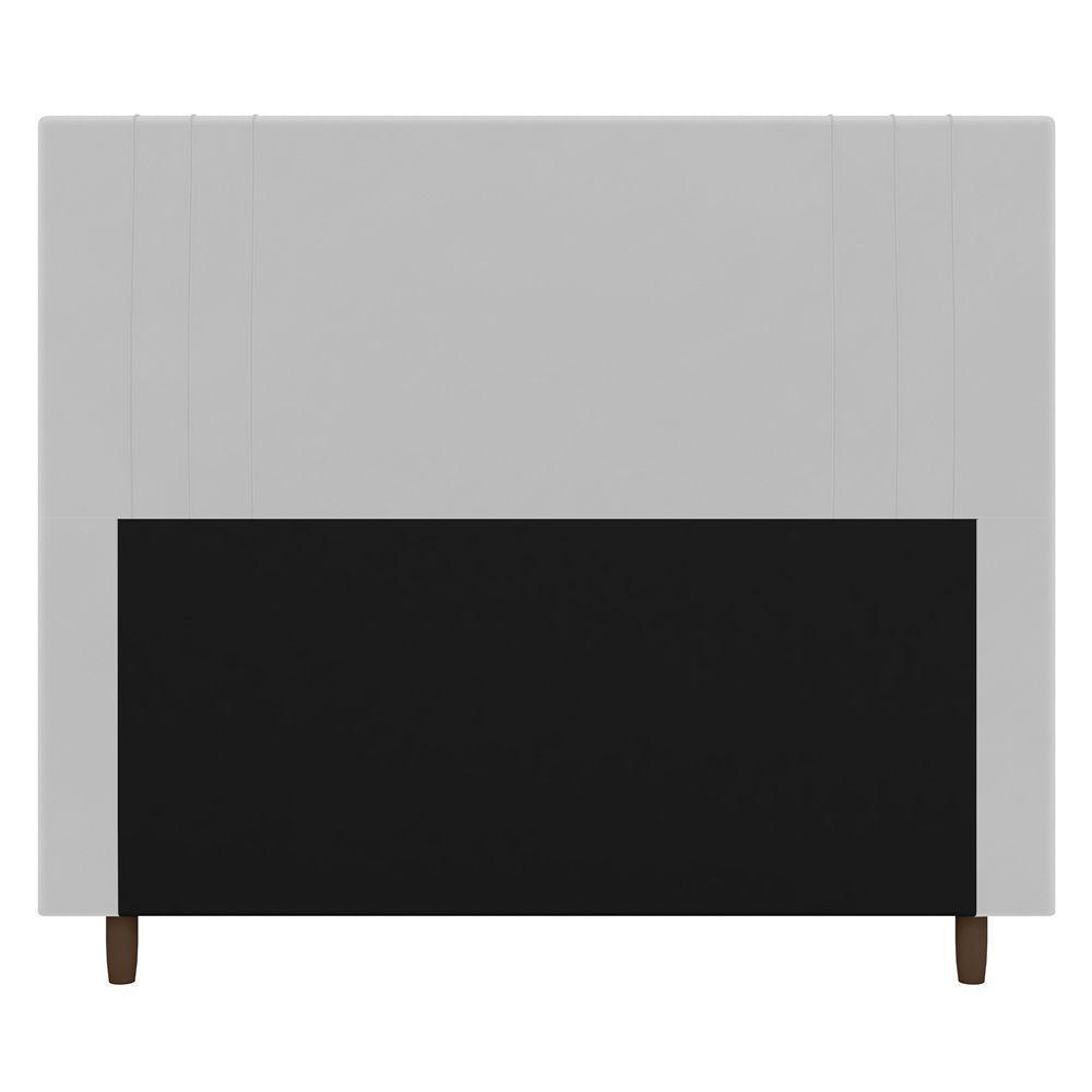 Cabeceira Cama Box Solteiro Ferrara 90cm Corano Branco - 3