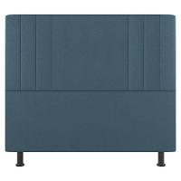Cabeceira E Baú Cama Box Casal Grace 140cm Suede Turquesa - 3
