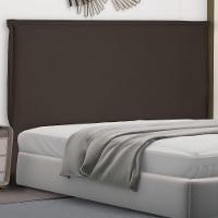 Cabeceira Estofada Box Casal King Size Veneza 195cm Café - 4