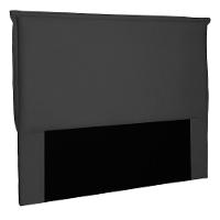 Cabeceira Estofada Box Casal Queen Size Veneza 160cm Preto - 1