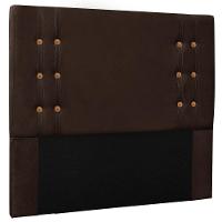 Cabeceira Estofada Box Casal Queen Size Monreale 160cm Café - 1