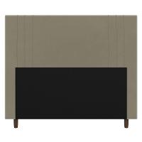 Cabeceira Cama Box Solteiro Ferrara 90cm Suede Bege - 5