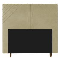 Cabeceira Cama Box Solteiro Lisboa 90cm Corano Bege - 1