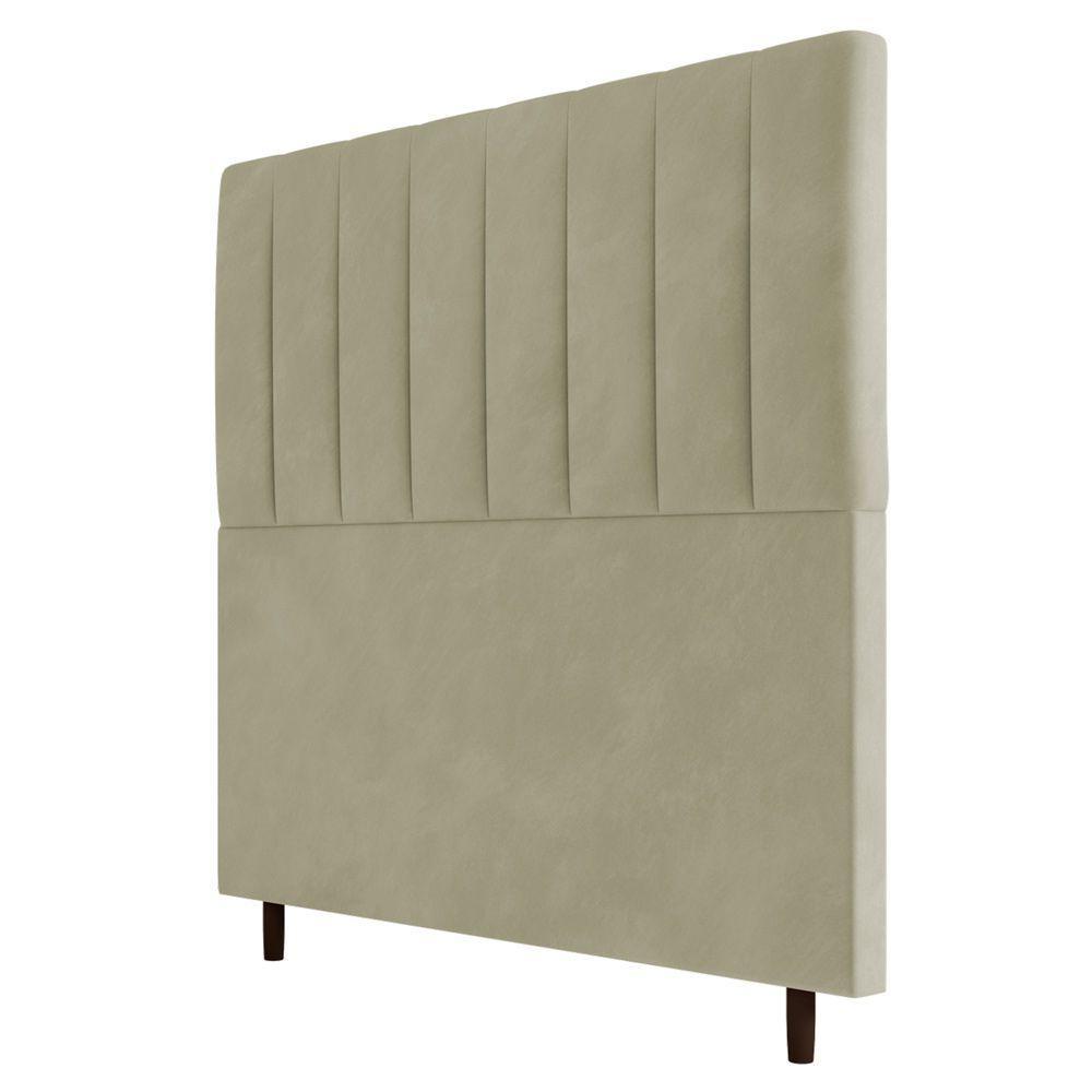 Cabeceira Cama Box Solteiro Itália 90cm Corano Bege - 1