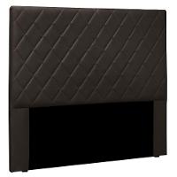 Cabeceira Estofada Box Queen Size Esmeralda 160cm Marrom - 1