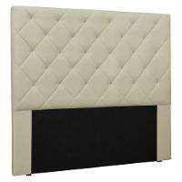 Cabeceira Estofada Cama Box Casal Tânia 140cm Corano Bege - 1