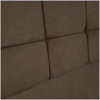 Cabeceira Casal 1,40m Nina Suede - Pallazio Cor Marrom - 16