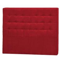 Cabeceira Casal Pequim P04 140 Cm Suede Vermelho Tca 53 - 2