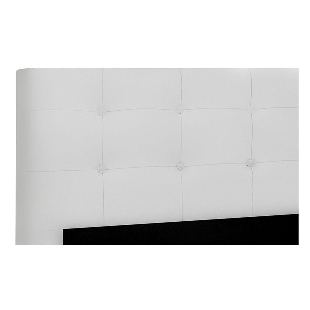 Cabeceira Queen Heloísa I02 160 Cm Corino Branco - 2