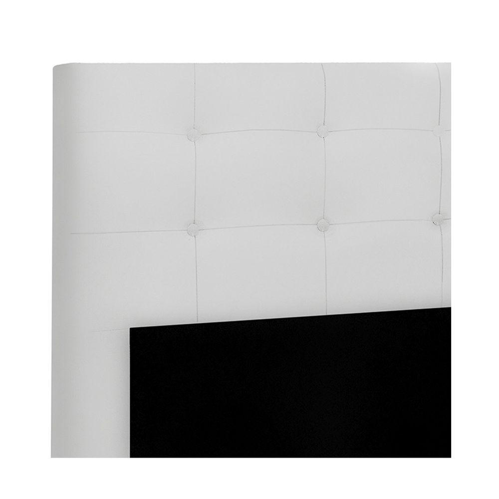 Cabeceira Queen Heloísa I02 160 Cm Corino Branco - 3
