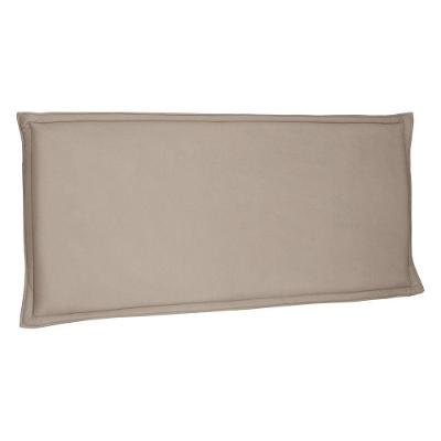 Cabeceira Painel Estofada Box Casal Queen Veneza 160cm Bege