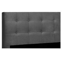 Cabeceira Queen Heloísa I02 160 Cm Suede - Cinza - 2