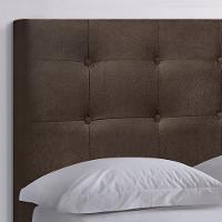 Cabeceira Queen Heloísa I02 160 Cm Suede - Marrom