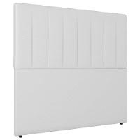 Cabeceira Cama Box Casal Queen Size Ivana 160cm Sintético Branco - 1