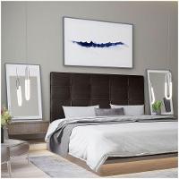 Cabeceira Queen 1,60m Roma Suede - Pallazio Cor Marrom - 4